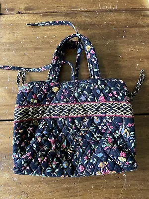 Vera Bradley Ming RETIRED Essentials Cosmetics Toiletries Make-up Bag Organizer • $21.23