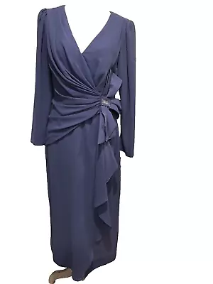 Jack Bryan Mother-Of-The-Bride Dress Lined V-neck Vintage Tag $223.00 NWT • $85