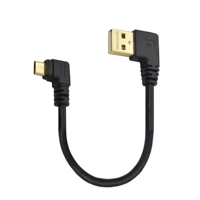 Micro USB Data Cable 5.9 Inch 90 Degree Left Angle USB 2.0 A Male To Micro B ... • $8.05