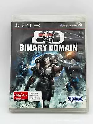 Binary Domain PS3 Game (Pre-owned) • $29