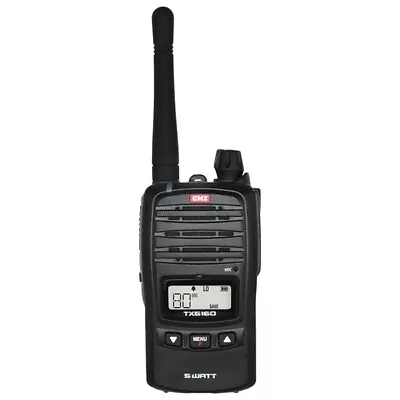 $238.85 • Buy GME TX6160X 5 Watts UHF Handheld Radio (Black)