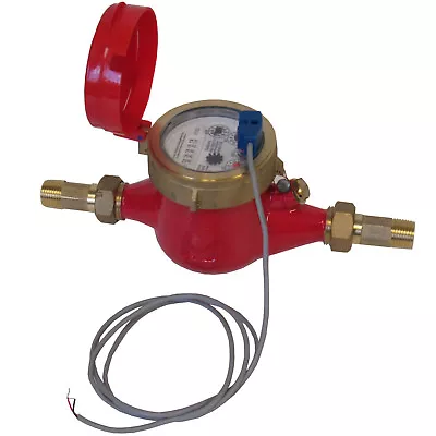 New PRM 3/4  NPT Multi-Jet Hot Water Meter With Pulse Output • $110.24