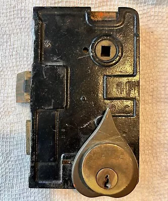 Vintage YALE Mortise Lock Door Hardware Salvage  - Button Lock • $66