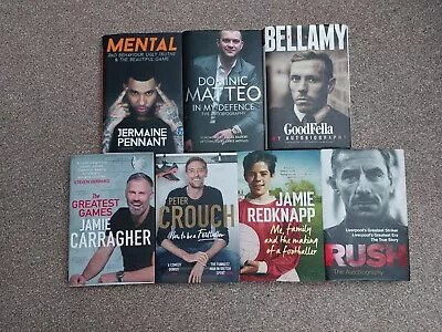 £14.95 • Buy 7 Football Autobiographies (all Liverpool Related) All Hardback.