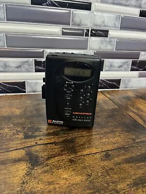 Memorex MR 3400 Portable Cassete Player AM/FM  Radio XTRA BASS BOOST WORKS • $11.01