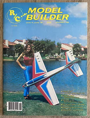 R/C Model Builder Magazine Nov 1980 Vol 10 #106 Curtiss SBC-4 Fokker D-VIII • $6.85