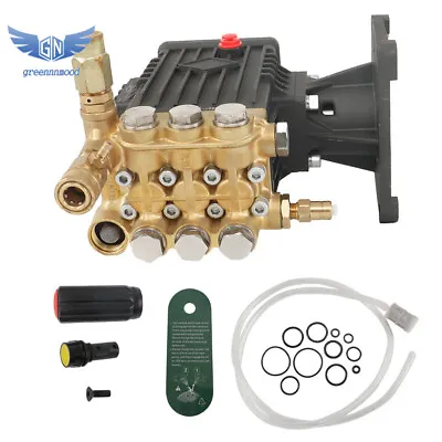 4 GPM Pressure Washer Pump Power Washer Pump 1  Shaft Horizontal 4400 PSI • $165