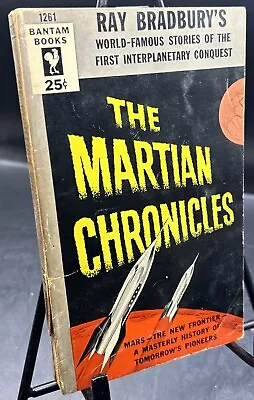 The Martian Chronicles (1952) ~ Ray Bradbury ~ Bantam 6th Printing ~ Paperback • $8.50