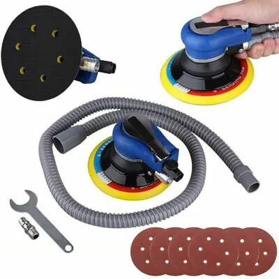 6  150mm Round Pneumatic Polisher Air Palm Random Orbital Sander Grinder • $42.68