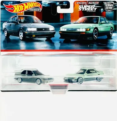 Hot Wheels Premium Car Culture 2 Pack 91 Nissan Sentra SE-R Nissan Silvia (S13) • $29