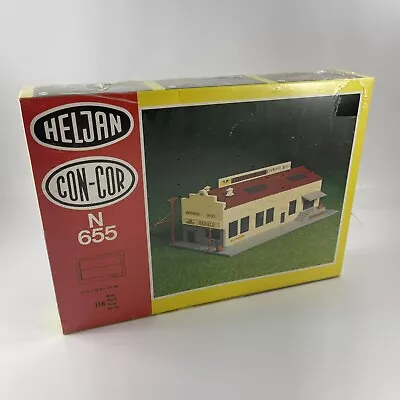 Heljan Con-Cor ~ N 655 ~ Weekly Herald The Graphic Press Print Shop Building Kit • $15.95