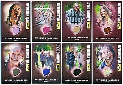 Walking Dead Season 4 Walker Wardrobe Lot Of 8 - M02 M20 M32 M34 M37 M39 M42 M45 • $23.95