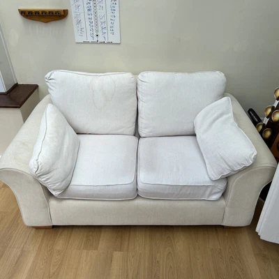 £10 • Buy Next Cream Two Seater Garda Sofa