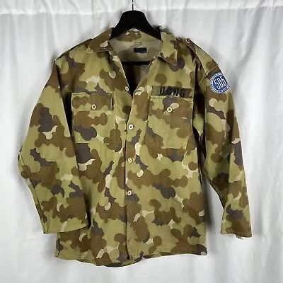 Original Vietnam War ARVN South Vietnamese Police Cloud Camo Jacket Patched • $875