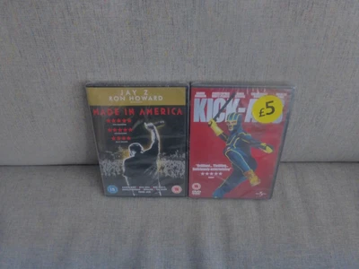 £4.99 • Buy Jay Z Made In America And Kick Ass Dvd Bundle.both New And Sealed.