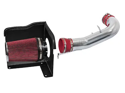 BCP RED 07-08 Silverado 1500 4.8/5.3/6.0L V8 Cold Air Intake Kit • $99.89