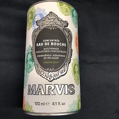 Marvis Mouthwash Strong Mint 4.1 Oz FREE SHIPPING • $15.50