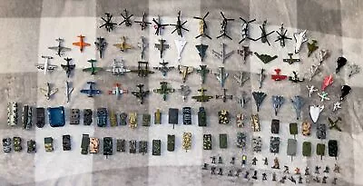 Military Micro Machines Lot  Airplanes Tanks Helicopters  Figures • $500