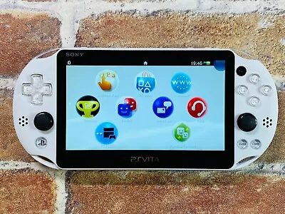 PS Vita Glacier White PCH-2000 Console Only PlayStation Japan Tested Excellent • $125.98