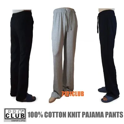 Pro Club Pajamas Pants Mens Pj Bottom Cotton Lounge Sleepwear Big And Tall S-7xl • $17.95