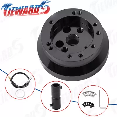 5 & 6 Hole Steering Wheel Polished Short Hub Adapter Fit For Chevrolet Buick Set • $35.99