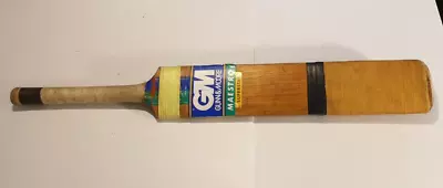 GUNN & MOORE MAESTRO SUPERSTAR Vintage Cricket Bat Well Used Repaired No Grip. • $64.11