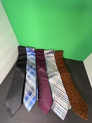 Van Heusen Ties Lot Of 5 Mens Ties • $10.99