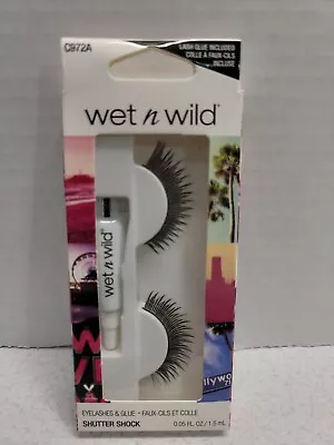 Wet N Wild False Eye Lashes Alt Fringe With Glue Included Shutter Shock C972A • $5.27