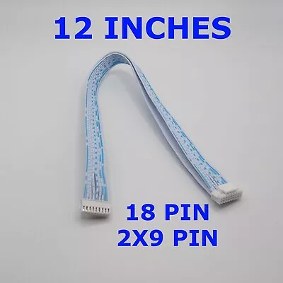 12 Inch Bitmain Antminer 18 Pin Signal Data Ribbon Cable Board L3 L3+ L3++ K5 R4 • $10.99