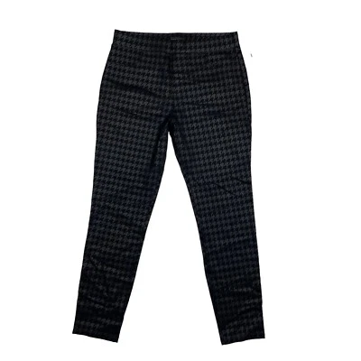 $14.99 • Buy New SANCTUARY Pants Runway Legging Black Houndstooth Women's Size Large NWT