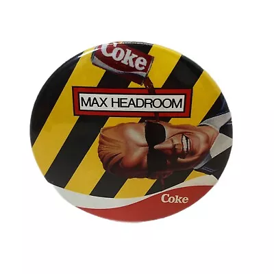 Max Headroom Coke Pin  • $12.99