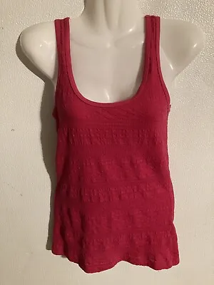 Mossimo Supply Co. Size S Women’s Hot Pink Stretch Tank Top • $1.99