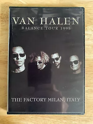 Van Halen - Balance Live At The Factory 1995 DVD Eddie Alex Sammy Hagar • $12.97