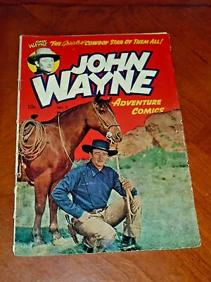 JOHN WAYNE #2 (1950) G-VG (3.0) Cond. WILLIAMSON FRAZETTA  Rare Canadian Variant • $80