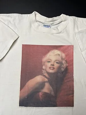 Vintage Marilyn Monroe Portrait Art T Shirt Adult XL VTG Monroe Estate T Shirt • $99