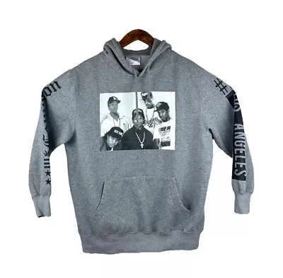 City Of Compton NWA Men’s Grey Graphic Hoodie Jumper - Size Small • $99.98