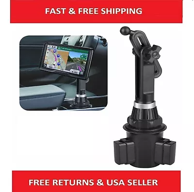 Adjustable Car Cup Holder Mount Universal For Garmin Nuvi/Drive/DriveSmart GPS • $23.22