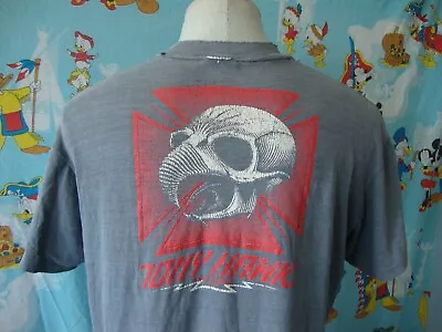 Vintage 80's Powell Peralta Tony Hawk Skateboard T Shirt L  • $476.04