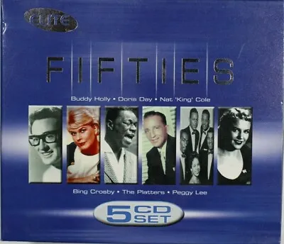 Fifties - 5CD Set - Bing Crosby The Platters Peggy Lee  - CD Tracked (C1510) • $55