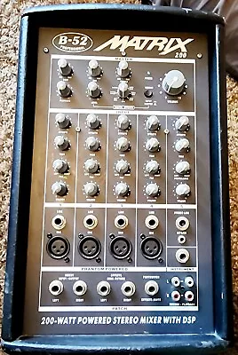 MATRIX 200 B-52 Amp/Mixer • $50