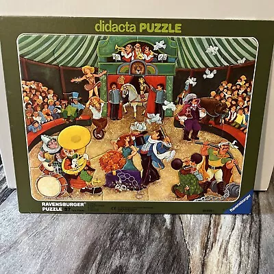Ravensburger Didacta Puzzle “At The Circus” 1979 NEW In Factory Wrap • $15.92