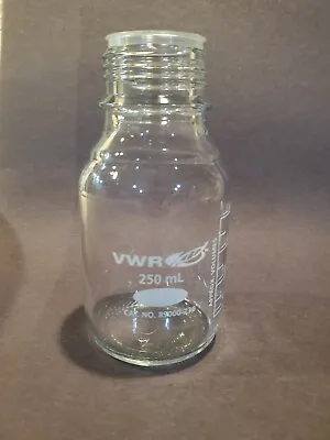 VWR 89000-236 250ml Round Graduated Media Storage Bottle  • $11.99