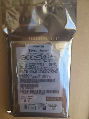 *New* Hitachi (IC25N080ATMR04-0) 80GB 4200RPM 2.5  IDE Internal Hard Drive • $59.95