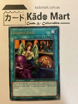 $3 • Buy Shared Ride MAGO-EN079 Gold Rare 1st Edition YuGiOh TCG Card