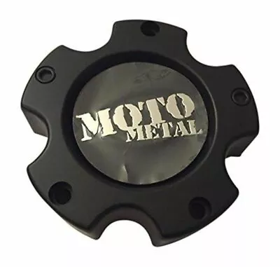 Moto Metal MO961   Satin Black Center Cap NO SPACER MO909B5127S3 HE835-B5127 • $31