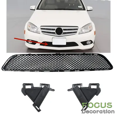 For Mercedes-Benz C-Class 2007-2011 Front Bumper Lower Mesh Style Grille Grill • $35.20