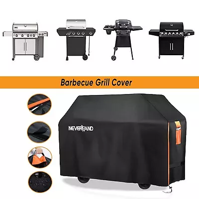 BBQ Cover Waterproof Heavy Duty 2/4 Burner Gas Barbeque Smoker Grill Protector • $29.99