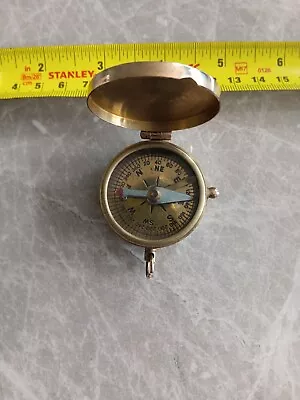 Vintage Brass Compass - 1940's • £10