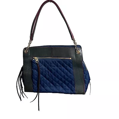 MZ Wallace Quilted Shoulder Tassels Everyday Bag Purse Classic Jackie O Staple • $52.55