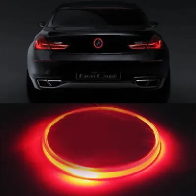 82mm Brilliant Red Emblem LED Background Light Fit For BMW 3 5 7 Series X3 X5 X6 • $10.79